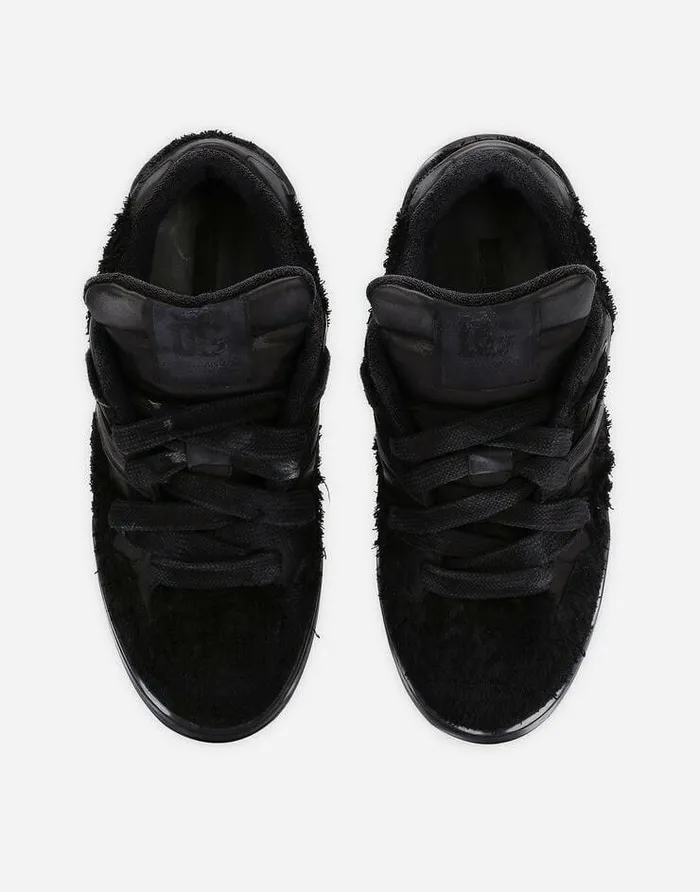 Dolce and Gabbana Sneakers Men Terrycloth New Roma Sneakers Black Dolce and Gabbana Sneakers Men Terrycloth New Roma Sneakers Black