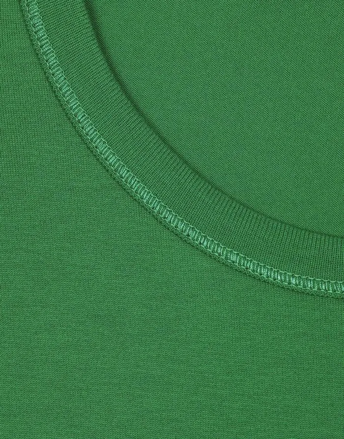 Dolce and Gabbana TShirts And Polos Men Cotton Tshirt With Logoed Plaque Green Dolce and Gabbana TShirts And Polos Men Cotton Tshirt With Logoed Plaque Green
