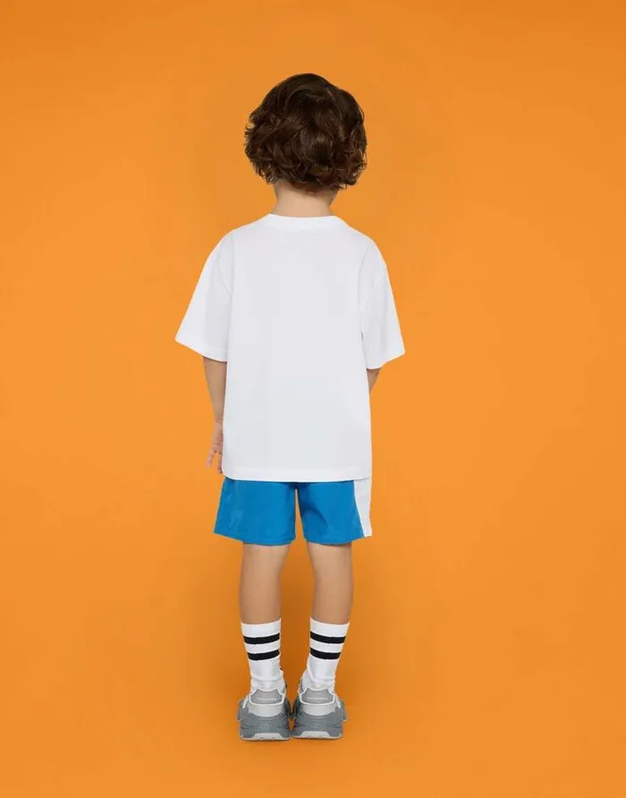 Dolce and Gabbana TShirts And Sweatshirts Children Jersey Tshirt With Logo Tag Print White Dolce and Gabbana TShirts And Sweatshirts Children Jersey Tshirt With Logo Tag Print White