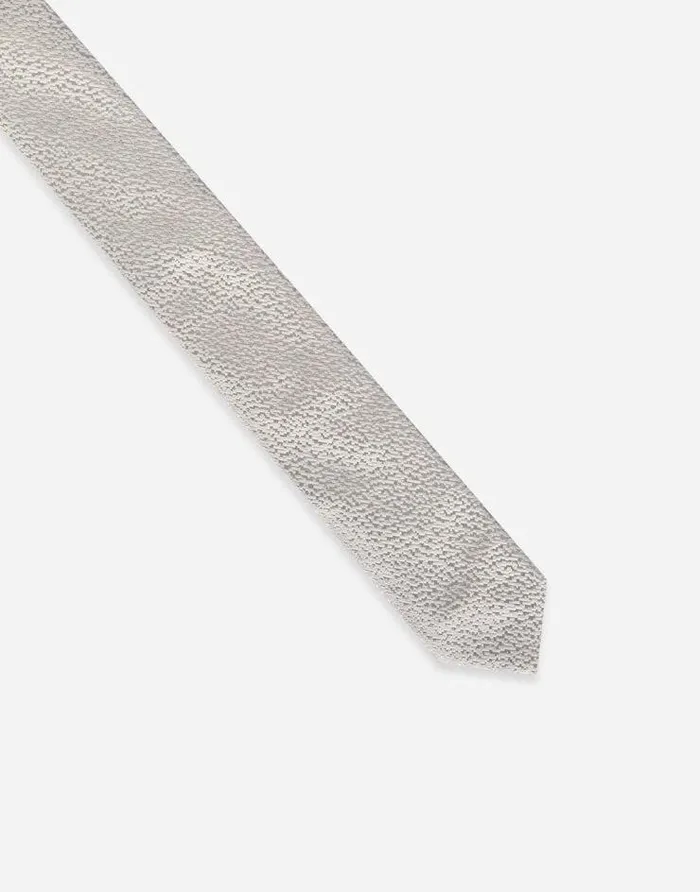 Dolce and Gabbana Ties And Pocket Squares Men 6 Cm Tiedesign Silk Jacquard Blade Tie White