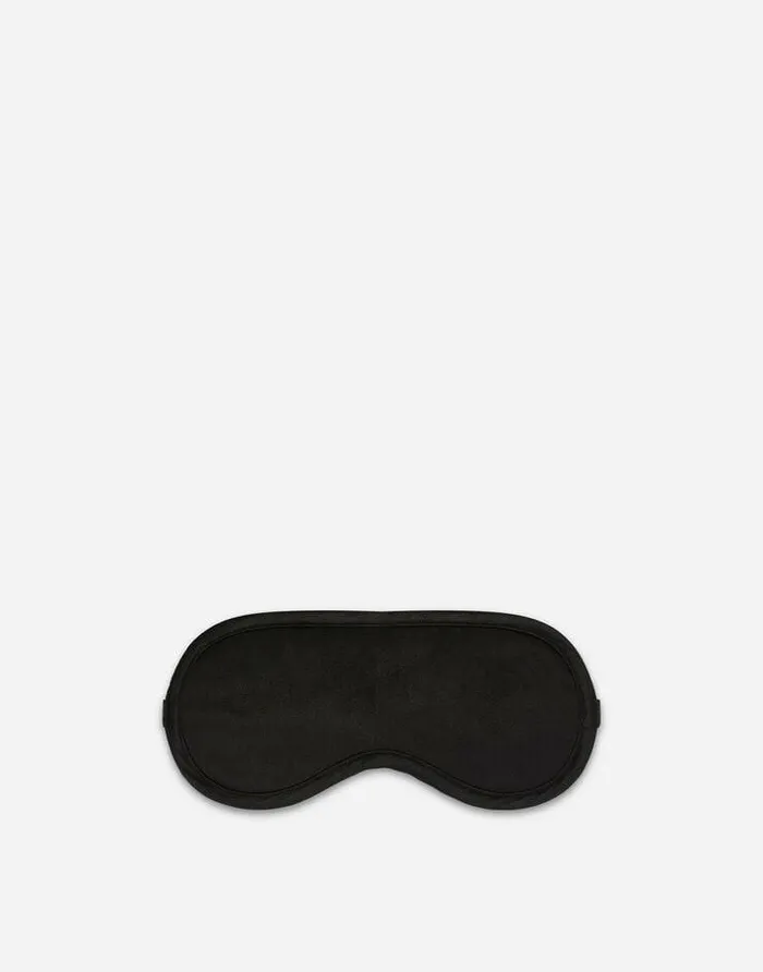 Dolce and Gabbana Underwear And Loungewear Men Silk Satin Boxer Shorts With Sleep Mask Black Dolce and Gabbana Underwear And Loungewear Men Silk Satin Boxer Shorts With Sleep Mask Black
