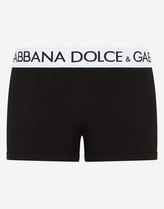 Dolce and Gabbana Underwear And Loungewear Men Twoway Stretch Cotton Boxers Black Dolce and Gabbana Underwear And Loungewear Men Twoway Stretch Cotton Boxers Black