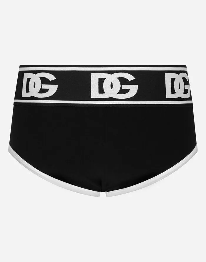 Dolce and Gabbana Underwear And Loungewear Men Twoway Stretch Jersey Brando Briefs Multicolor