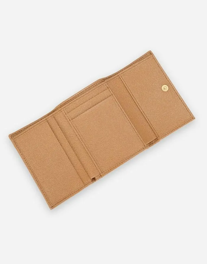 Dolce and Gabbana Wallets And Small Leather Goods Women Dauphine Calfskin Frenchflap Wallet Brown Dolce and Gabbana Wallets And Small Leather Goods Women Dauphine Calfskin Frenchflap Wallet Brown