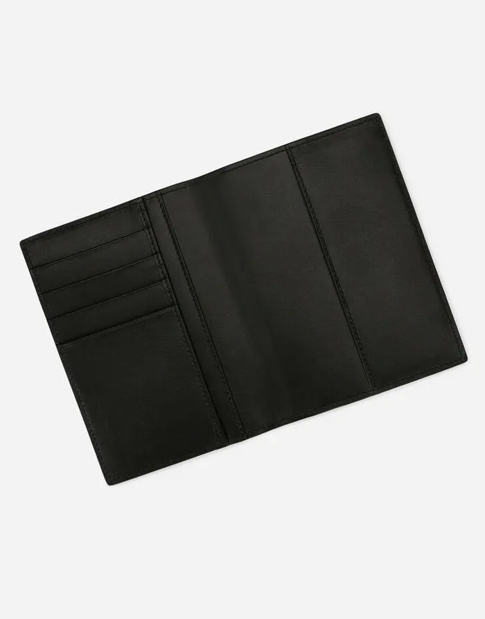 Dolce and Gabbana Wallets And Small Leather Goods Women Polished Calfskin Passport Holder With Leopard Print Animal Print Dolce and Gabbana Wallets And Small Leather Goods Women Polished Calfskin Passport Holder With Leopard Print Animal Print