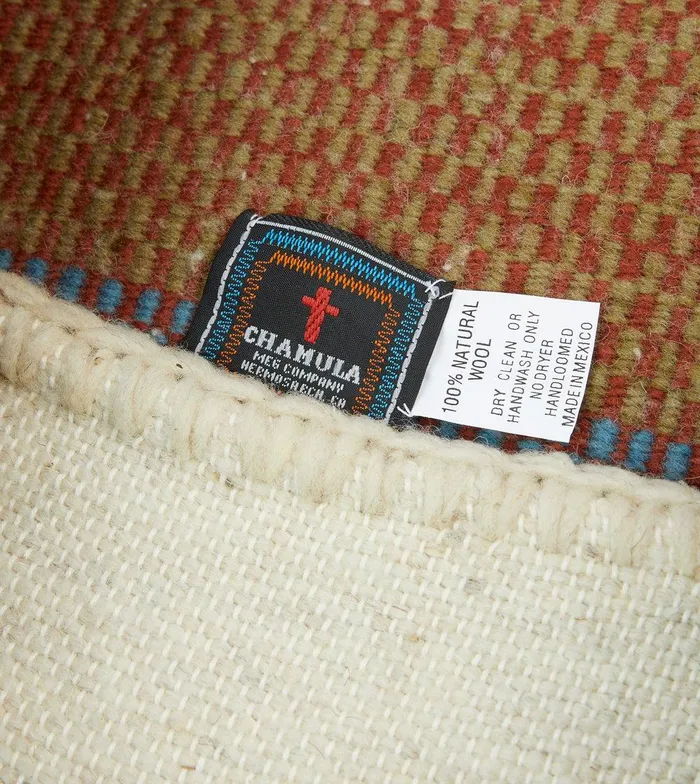 Drake039s Chamula Stripe Wool Blanket Tote 8211 Accessories