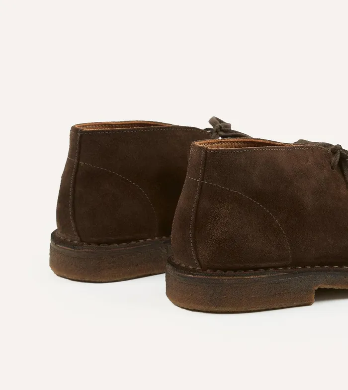 Drake039s Crosby MocToe Chukka Boot Brown Suede 8211 Footwear