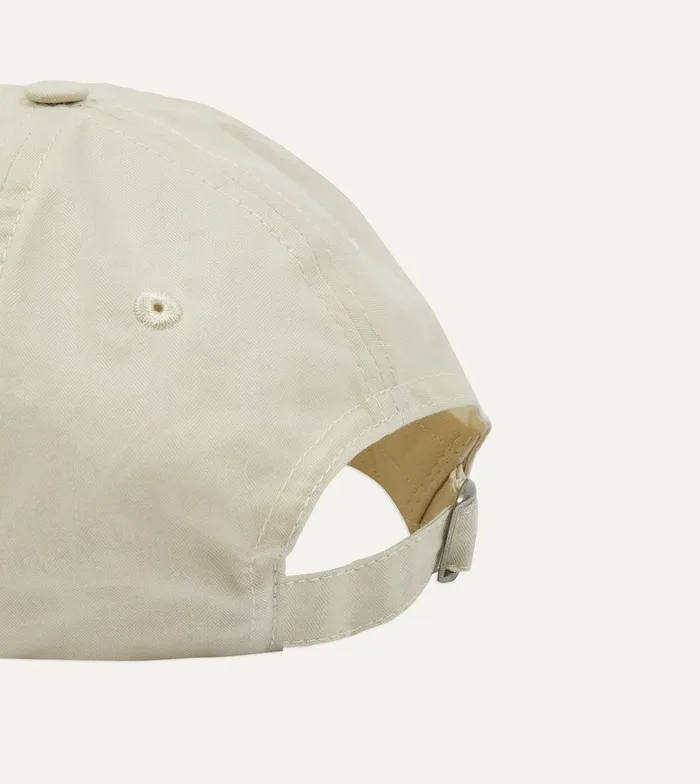 Drake039s Drake039s By Sebago Waxed Herringbone Cotton Baseball Cap 8211 Accessories