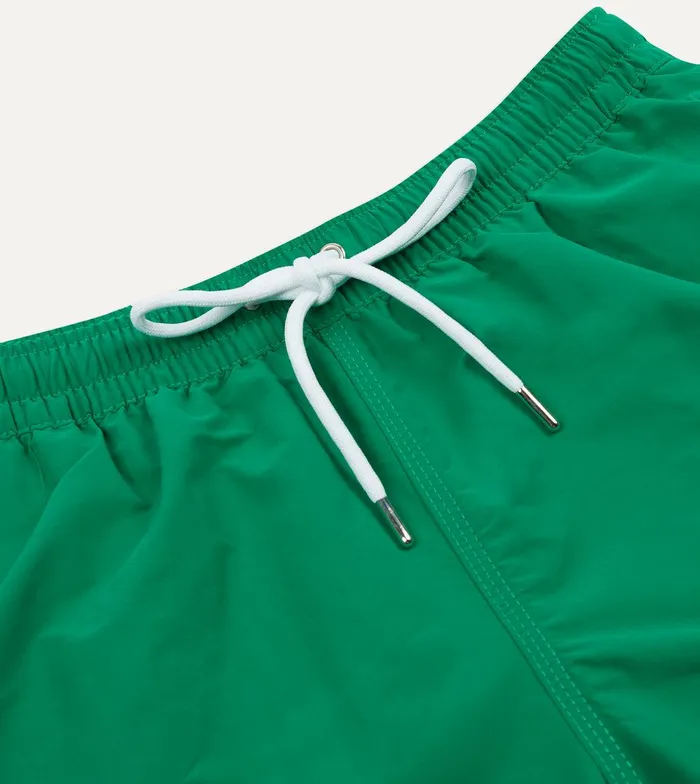 Drake039s Green Nylon Drawstring Swim Shorts 8211 Clothing