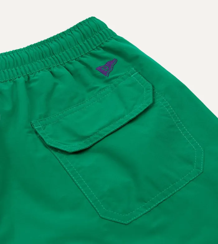 Drake039s Green Nylon Drawstring Swim Shorts 8211 Clothing
