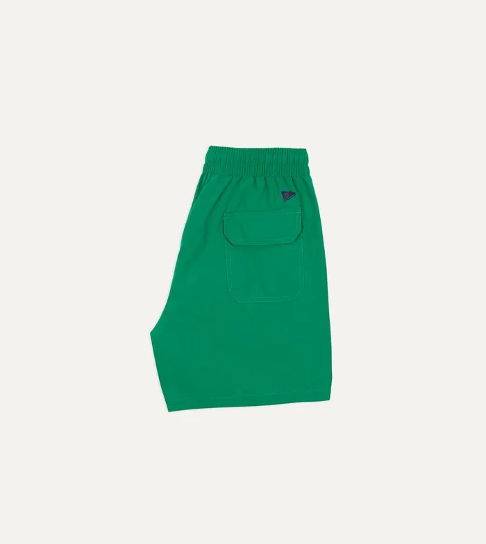 Drake039s Green Nylon Drawstring Swim Shorts 8211 Clothing