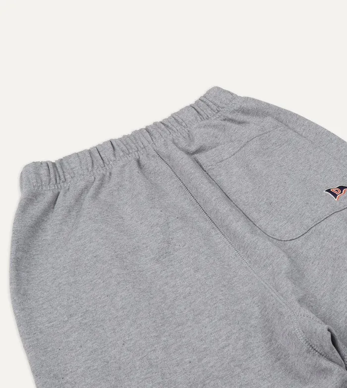 Drake039s Grey Melange Cotton Jogging Bottoms 8211 Clothing