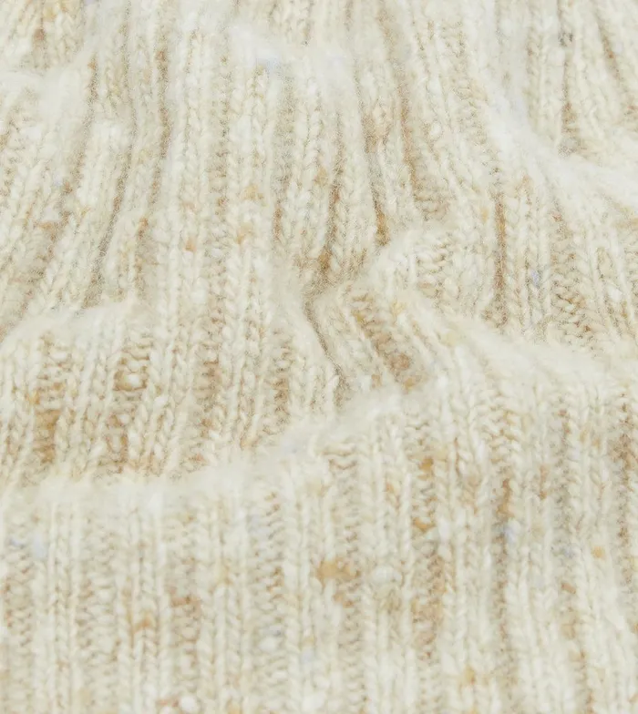 Drake039s Oatmeal Donegal Ribbed Merino Knit Cap 8211 Accessories