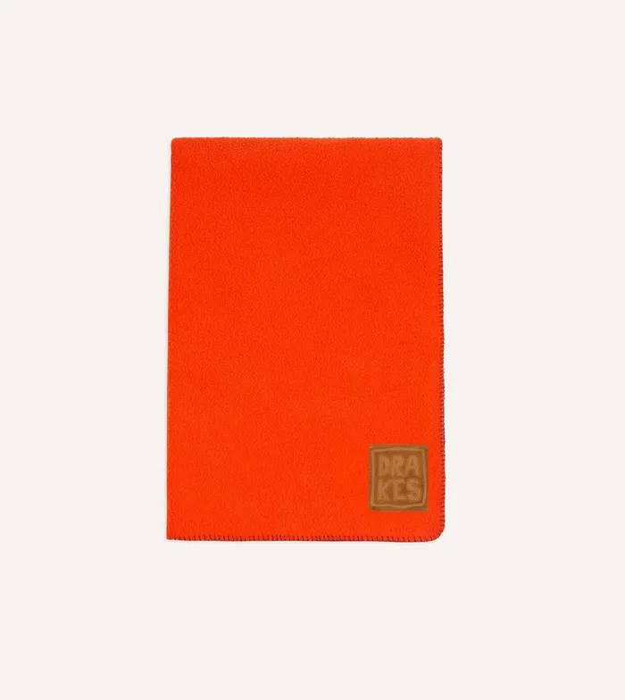 Drake039s Orange Casentino Wool Blanket 8211 Accessories