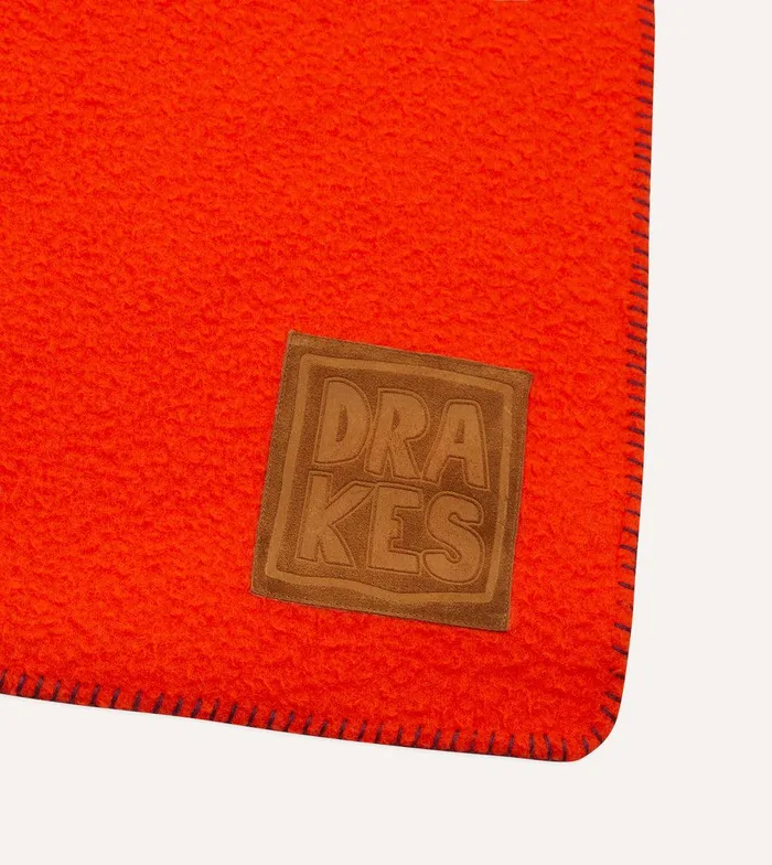 Drake039s Orange Casentino Wool Blanket 8211 Accessories
