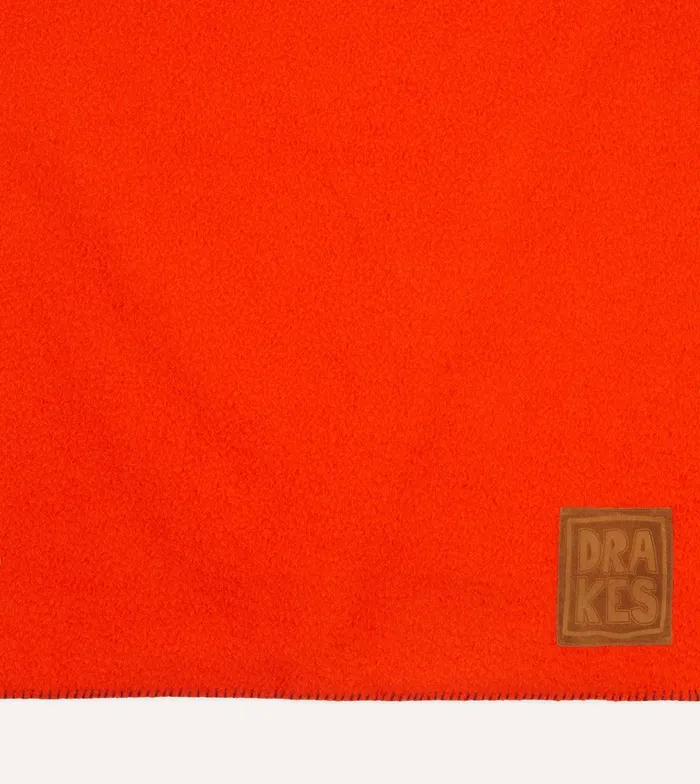 Drake039s Orange Casentino Wool Blanket 8211 Accessories