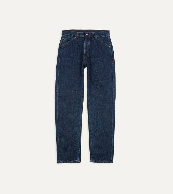 Drake039s Stone Wash 13oz Denim FivePocket Jeans 8211 Clothing