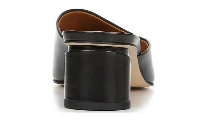 Dress Mules Women Franco Sarto Sarto Visa Mule Black Leather