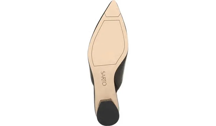 Dress Mules Women Franco Sarto Sarto Visa Mule Black Leather