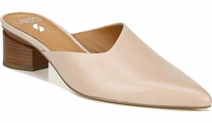 Dress Mules Women Franco Sarto Sarto Visa Mule Bone Leather