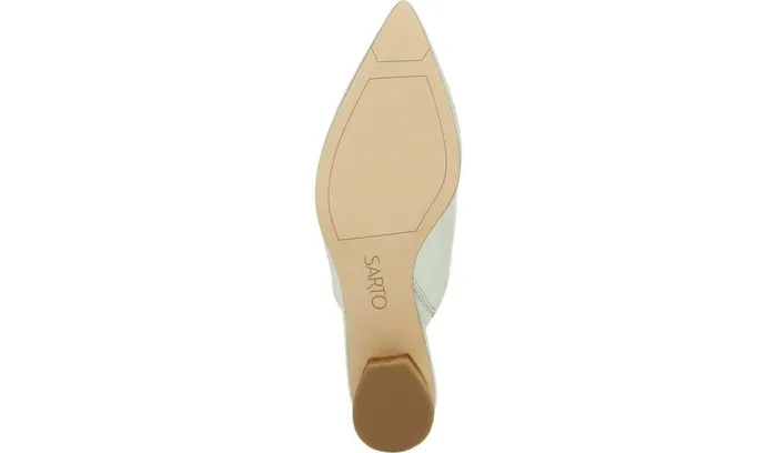 Dress Mules Women Franco Sarto Sarto Visa Mule Cool Mint Leather