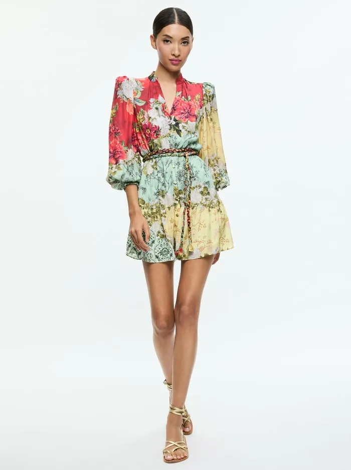 Dresses Women Alice Olivia Antonette Long Sleeve Button Front Mini Dress Oakley Dresses Women Alice Olivia Antonette Long Sleeve Button Front Mini Dress Oakley