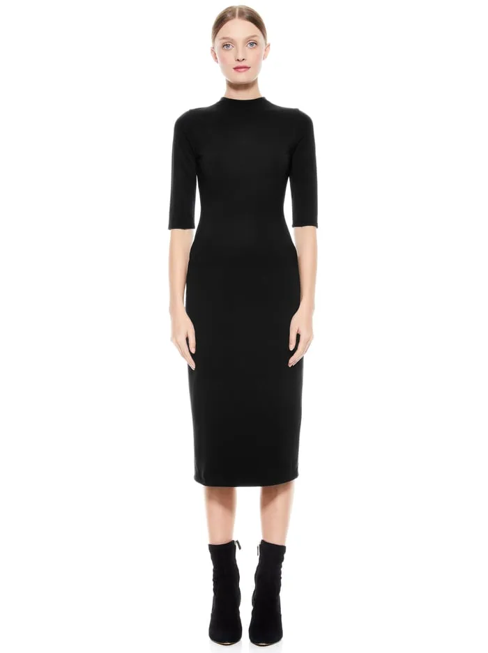 Dresses Women Alice Olivia Delora Midi Dress Black