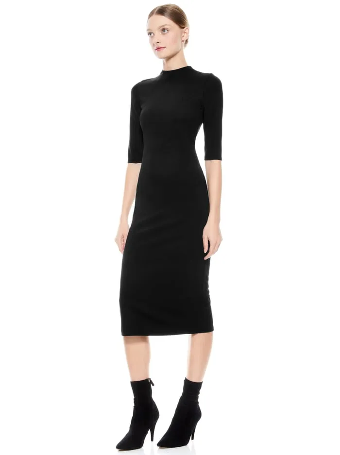 Dresses Women Alice Olivia Delora Midi Dress Black
