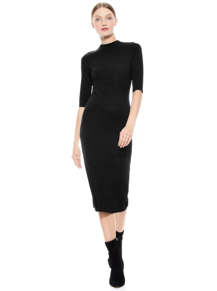 Dresses Women Alice Olivia Delora Midi Dress Black