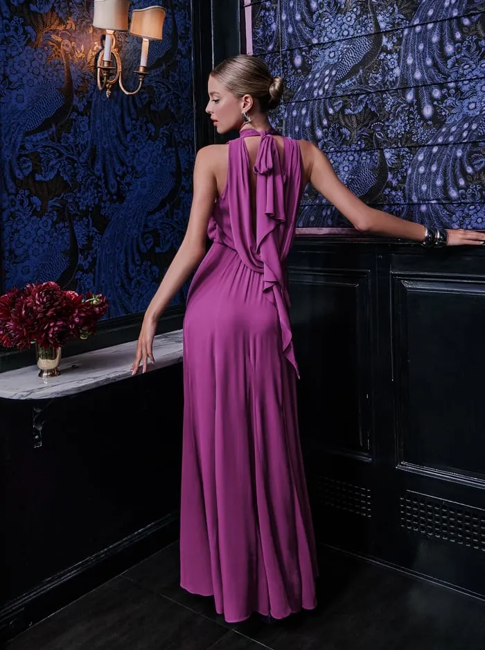 Dresses Women Alice Olivia Dita Maxi Dress Bright Boysenberry