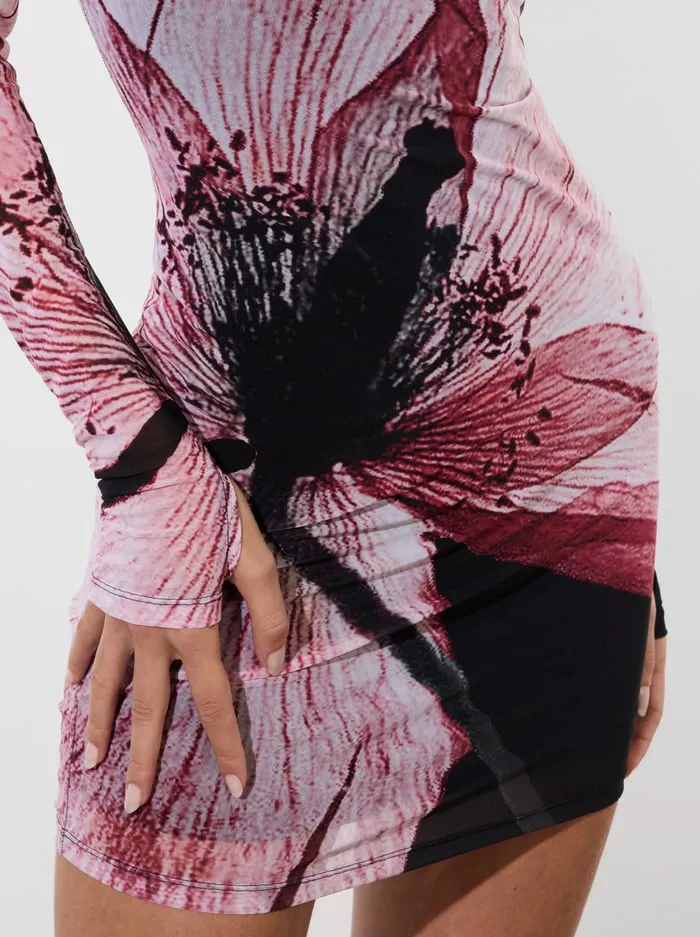 Dresses Women Alice Olivia Dorinda Mini Dress Luna Floral
