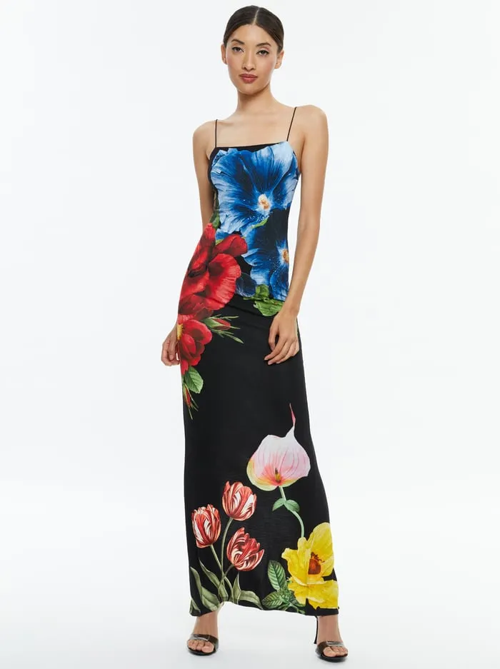 Dresses Women Alice Olivia Fifi Maxi Dress Le Parisien Black