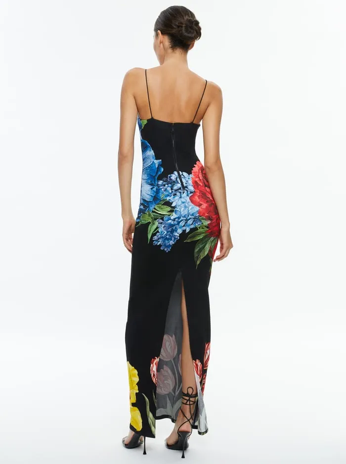 Dresses Women Alice Olivia Fifi Maxi Dress Le Parisien Black