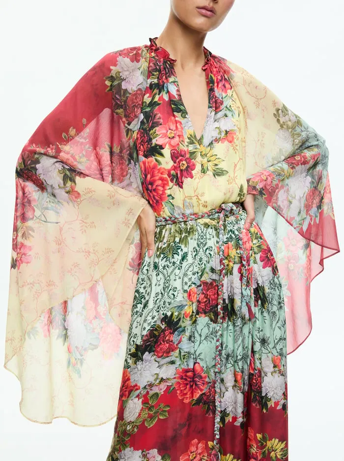 Dresses Women Alice Olivia Malinda Maxi Dress With Slit Oakley