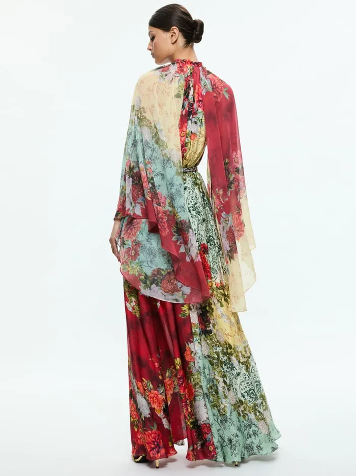 Dresses Women Alice Olivia Malinda Maxi Dress With Slit Oakley
