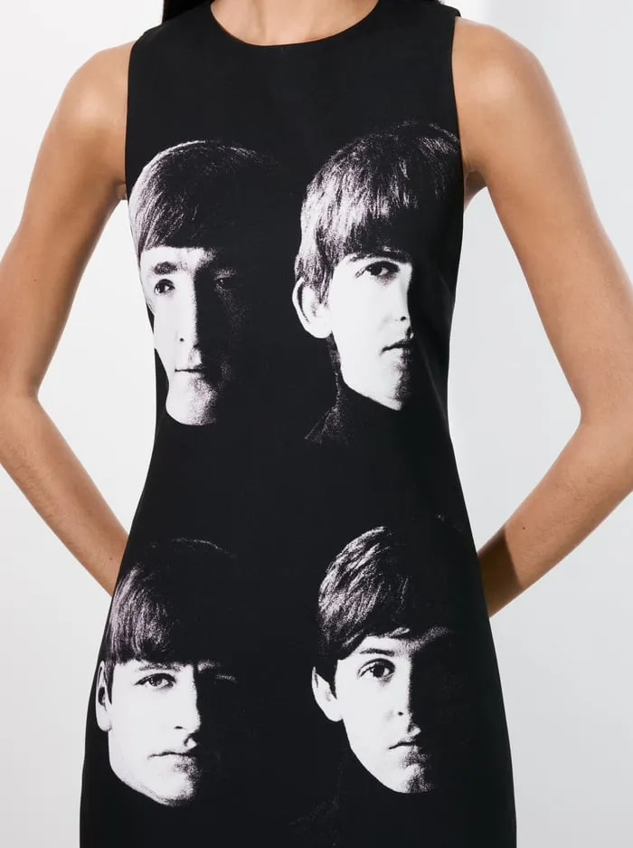 Dresses Women Alice Olivia The Beatles Clyde Shift Dress Fab Four