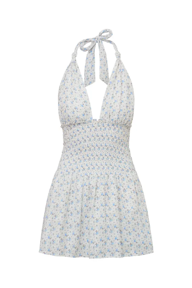 Dresses Women LoveShackFancy Luisetta Dress Calm Waters