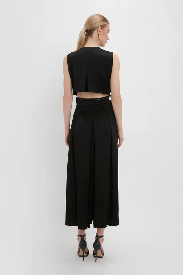 Dresses Women Victoria Beckham Trench Dress In Black