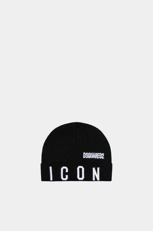 Dsquared2 Accessories D2 Icon Beanie Black 8211 Kids