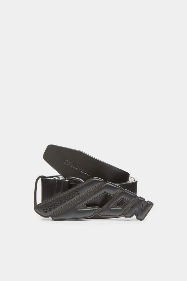 Dsquared2 Belts Icon New Generation Plaque Belt Black 8211 Men