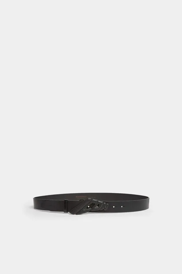 Dsquared2 Belts Icon New Generation Plaque Belt Black 8211 Men
