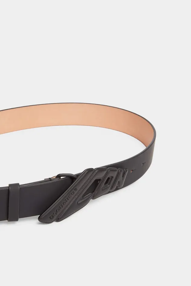 Dsquared2 Belts Icon New Generation Plaque Belt Black 8211 Men