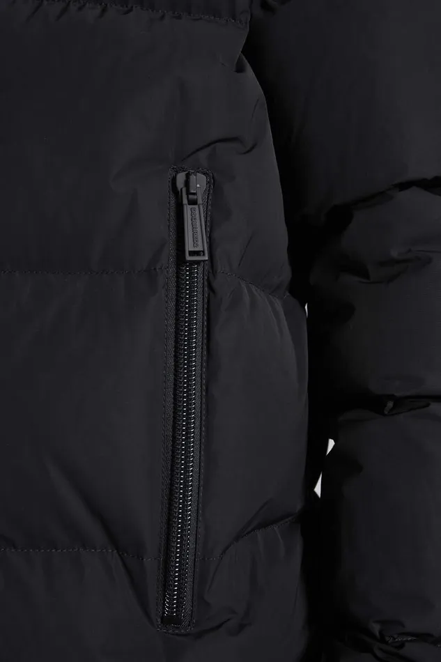 Dsquared2 Coats and Outerwear Road Bomber Puffer Jacket Black 8211 Men