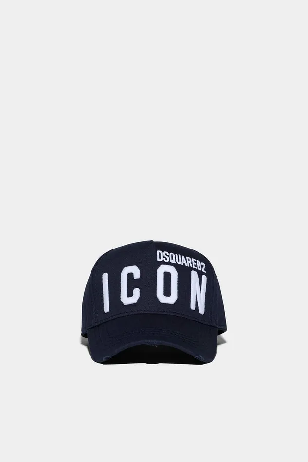 Dsquared2 Headwear Be Icon Baseball Cap Blue 8211 MenWomen