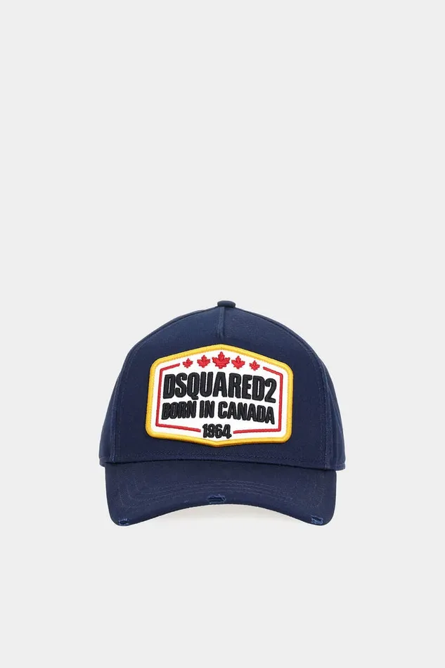 Dsquared2 Headwear Logo Baseball Cap Blue 8211 MenWomen