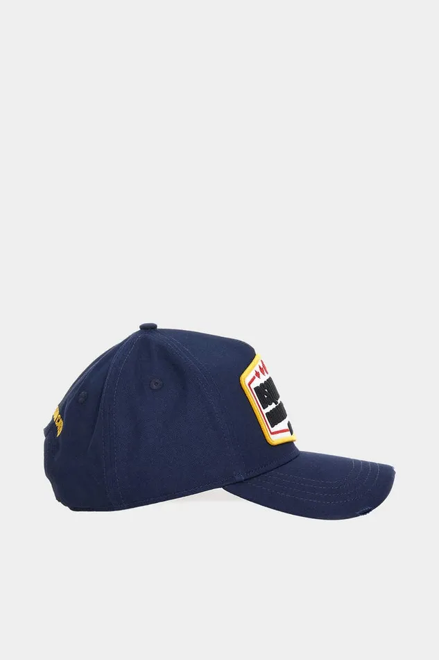 Dsquared2 Headwear Logo Baseball Cap Blue 8211 MenWomen