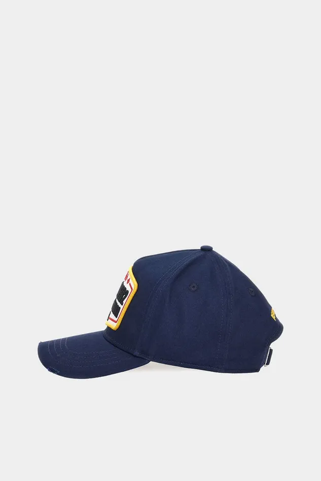 Dsquared2 Headwear Logo Baseball Cap Blue 8211 MenWomen
