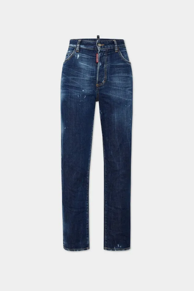 Dsquared2 Jeans Dark Perfect Clean Wash Boston Jeans Navy 8211 Women