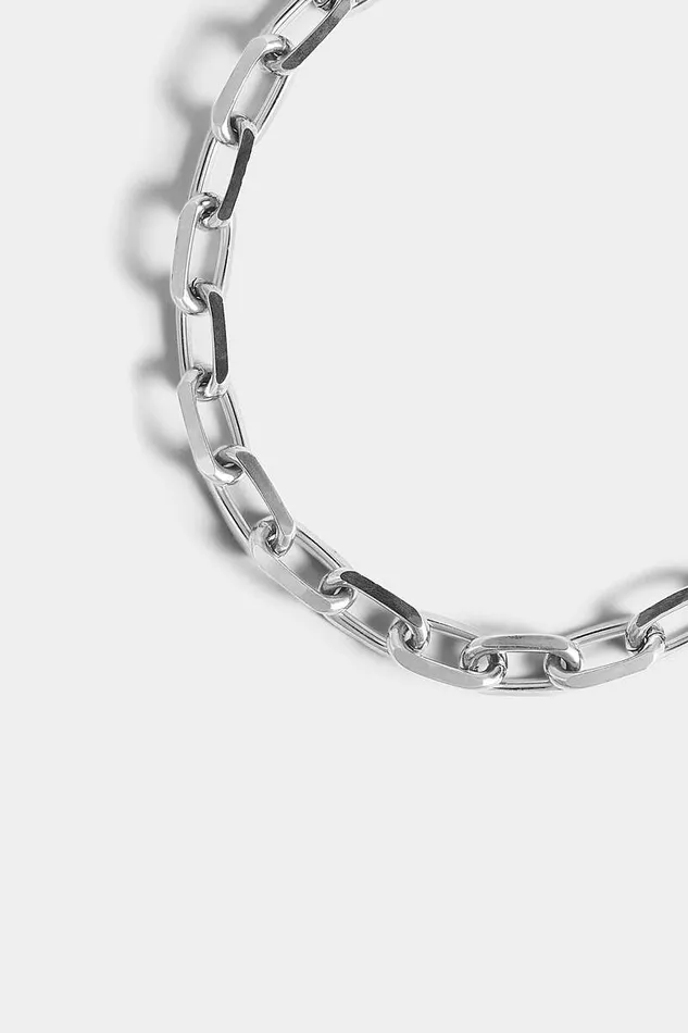 Dsquared2 Jewellery Chain Me Necklace Palladium 8211 Men