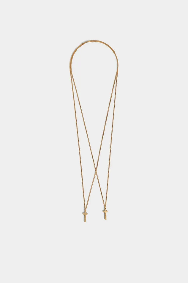 Dsquared2 Jewellery Jesus Necklace Gold 8211 Men